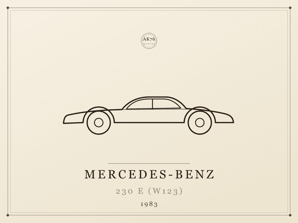 Mercedes-Benz 230 E (W123) — Platzhalterabbildung
